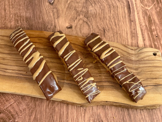 Peanut Butter Cup Biscotti