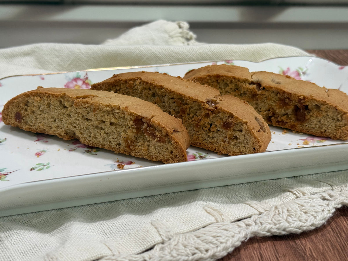 Caramel Apple Biscotti