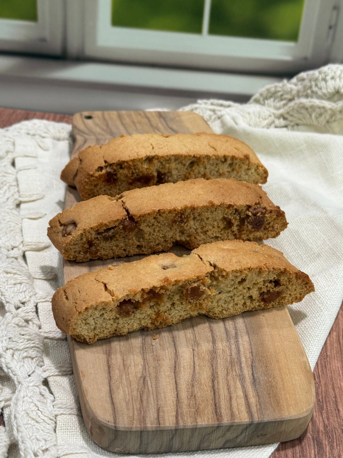 Caramel Apple Biscotti
