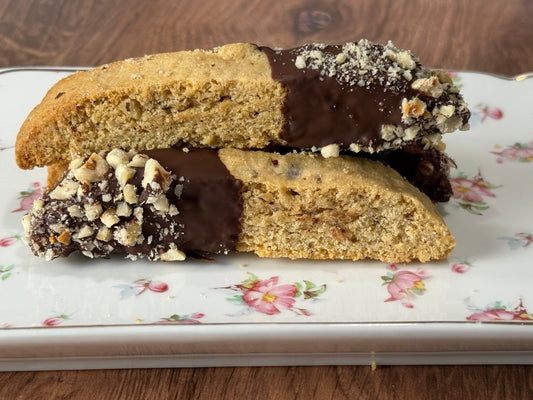 Cinnamon Hazelnut Biscotti