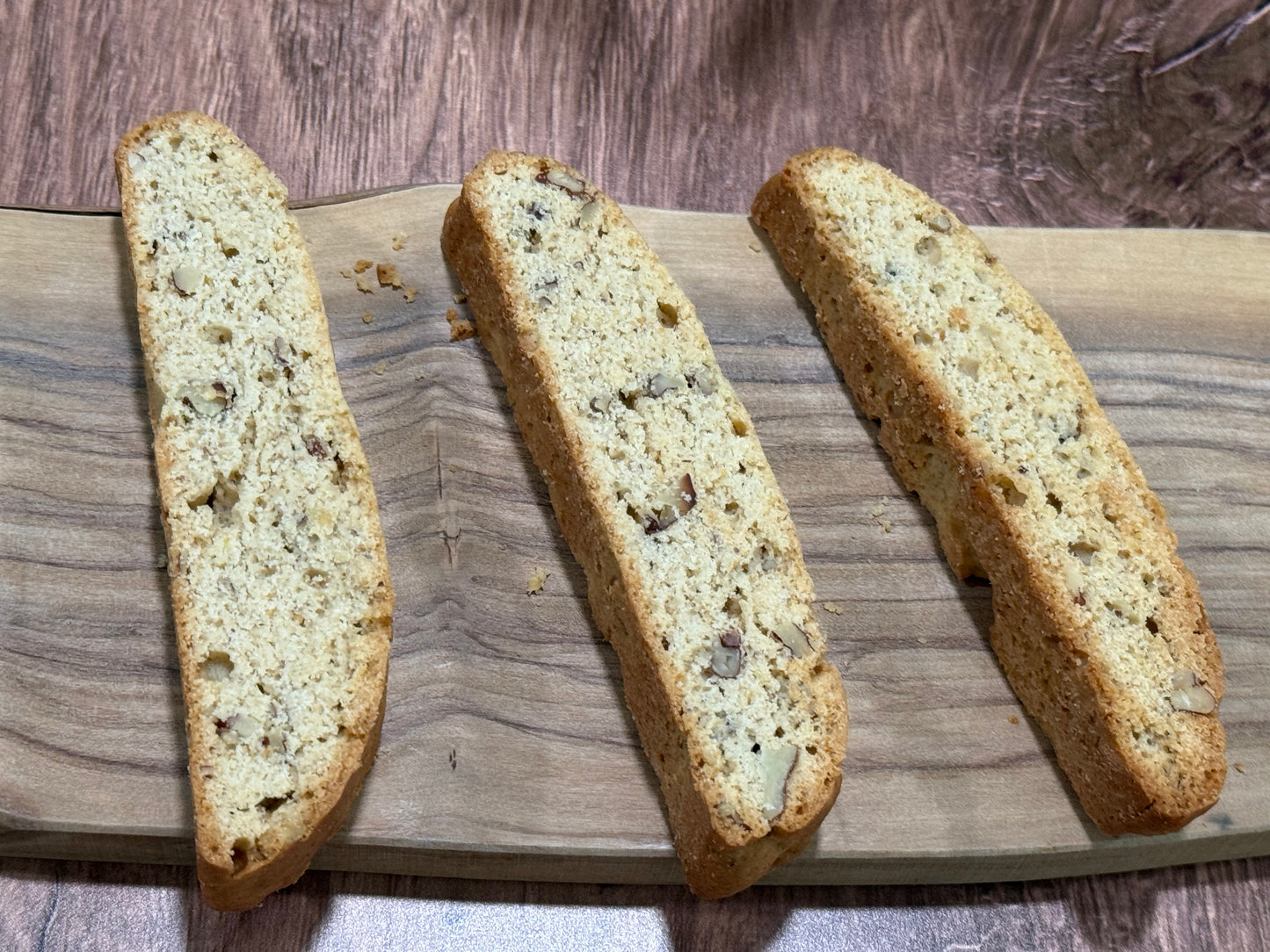 Creamy Butter Pecan Biscotti