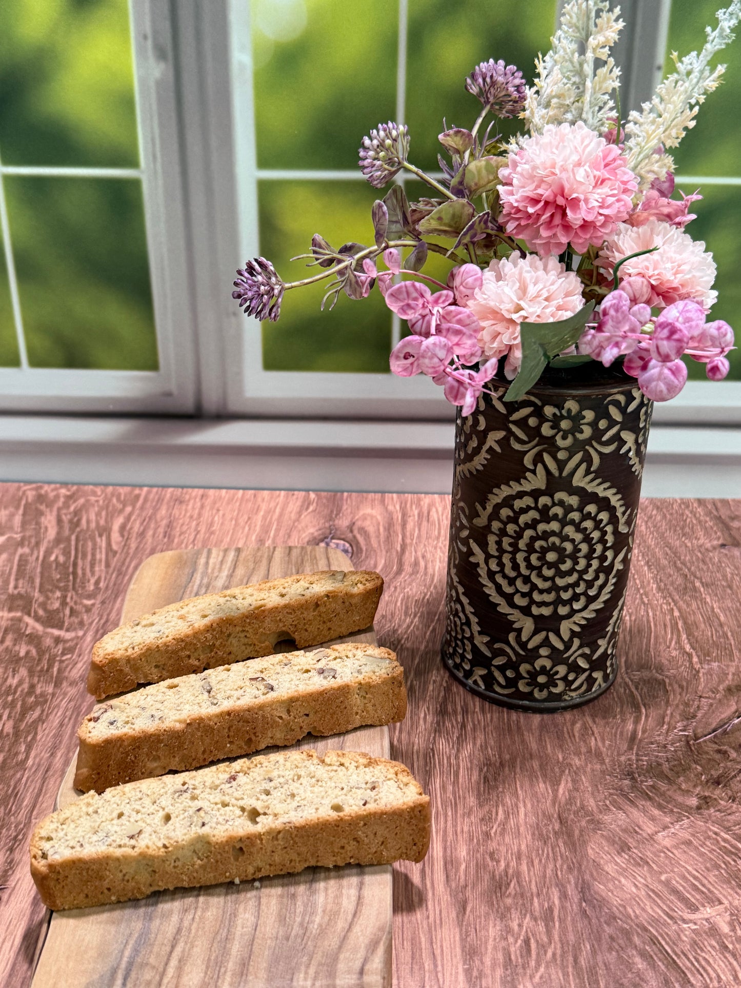 Creamy Butter Pecan Biscotti