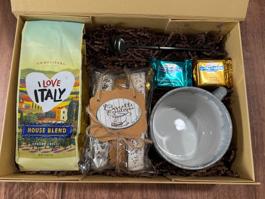 Biscotti & Coffee Gift Box- Keep it Simple