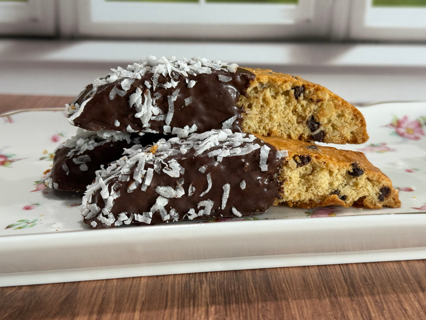 Almond Joy Biscotti