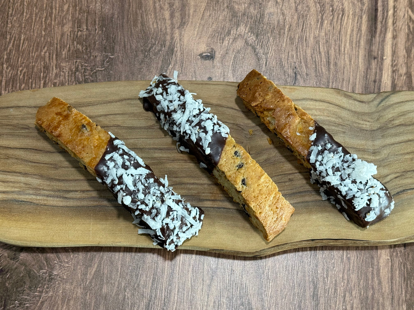 Almond Joy Biscotti