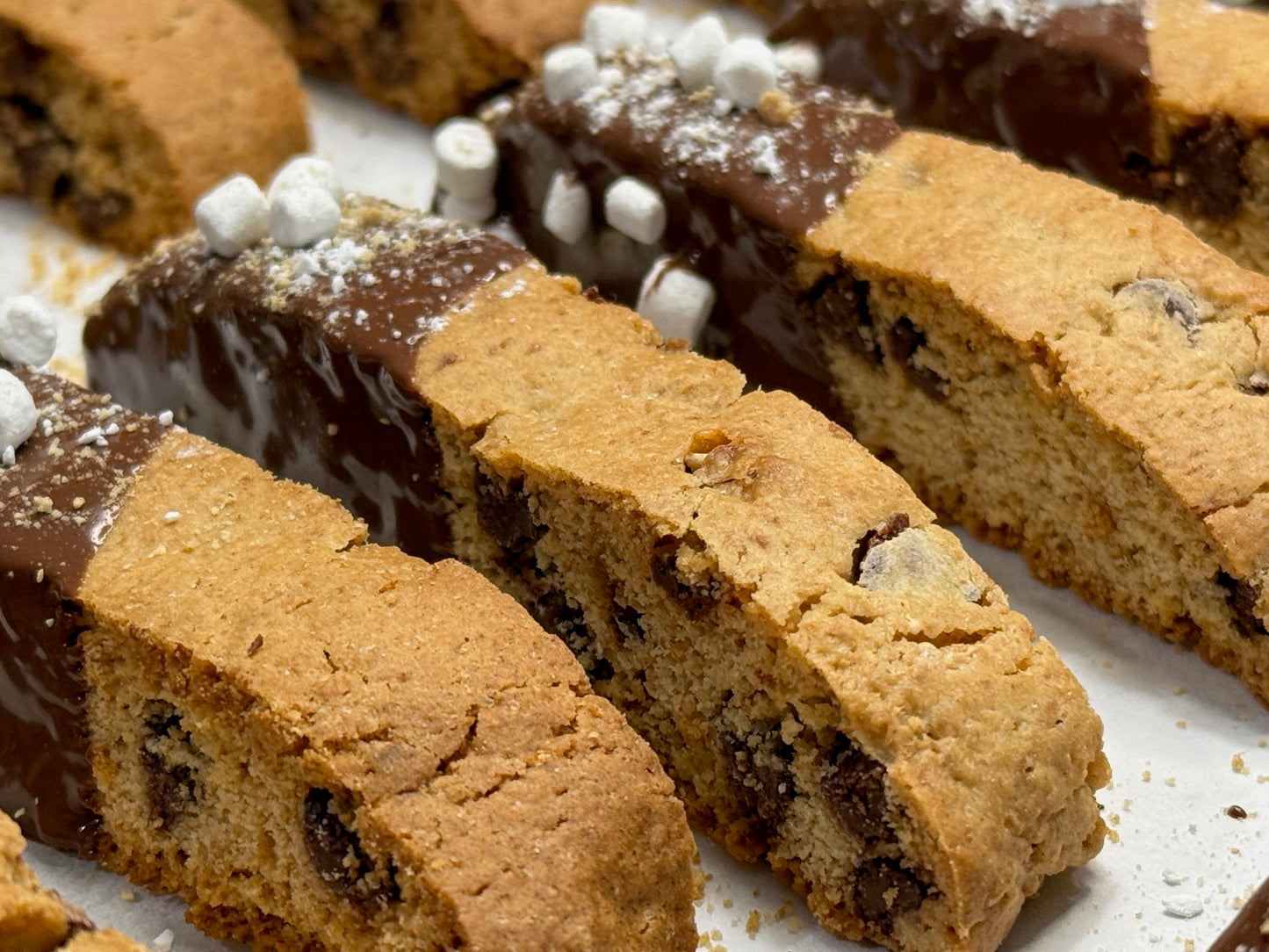 Fireside S'mores Biscotti