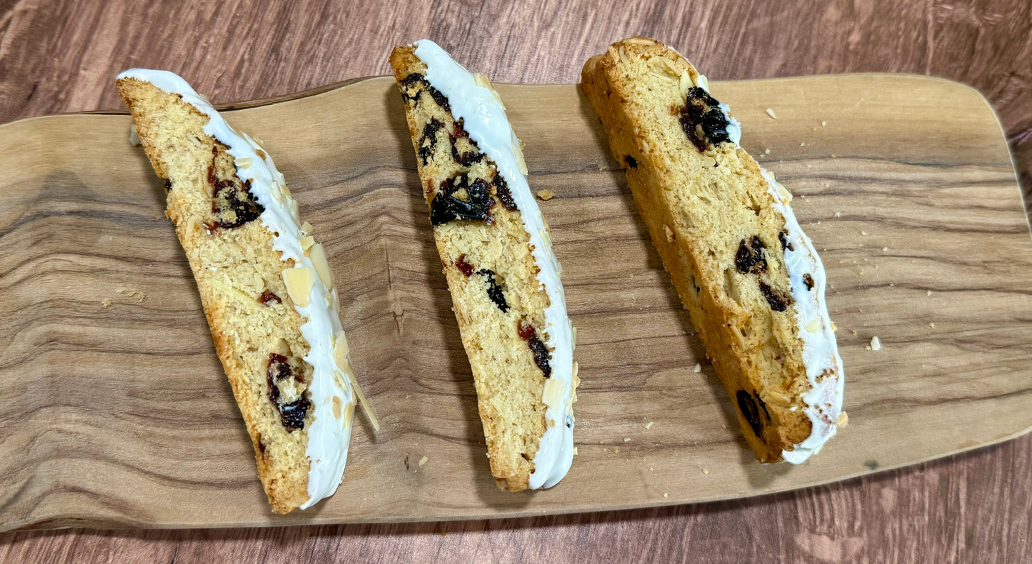 Cherry Amaretto Almond Biscotti