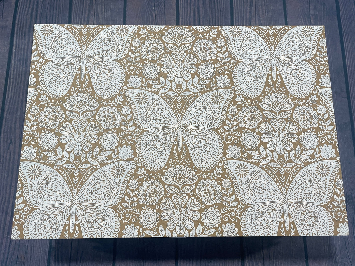 Biscotti & Coffee Gift Box-Floral/Decorative